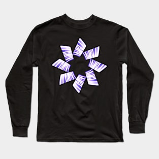 Purple Star Long Sleeve T-Shirt